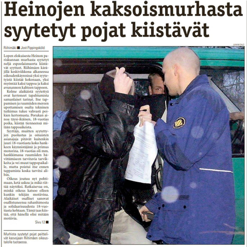 heinojen murhat lehtijuttu